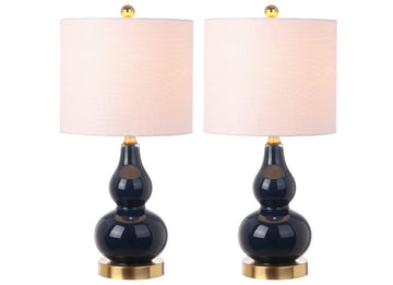 Anya 20.5" Mini Glass LED Table Lamp